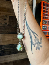 Load image into Gallery viewer, Palomino turquoise necklace lariat
