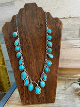 Load image into Gallery viewer, Multi Kingman turquoise charms necklace
