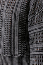 Load image into Gallery viewer, Acid Wash Round Neck Sweater
