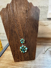 Load image into Gallery viewer, Mix turquoise necklace lariat
