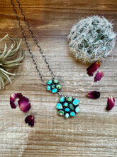 Load image into Gallery viewer, Mix turquoise necklace lariat
