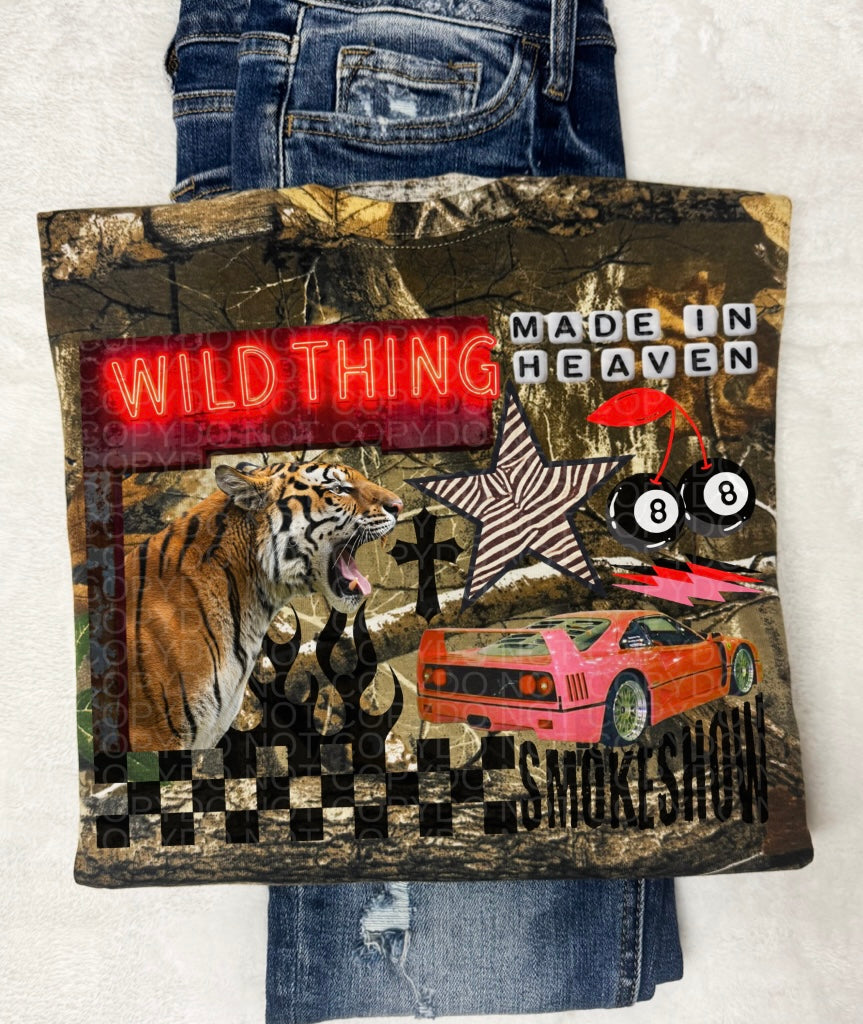 Wild Thing - Camo Tee