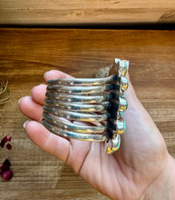 Load image into Gallery viewer, Cuff - Sterling silver Cuff Bracelet with Sonoran turquoise
