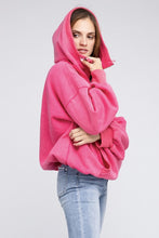 Load image into Gallery viewer, Stitch Detailed Elastic Hem Hoodie
