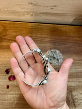 Load image into Gallery viewer, Cuff - Sterling silver Cuff Bracelet with Golden Hills turquoise
