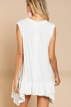 Load image into Gallery viewer, Sleeveless Ruffle Hem Dress
