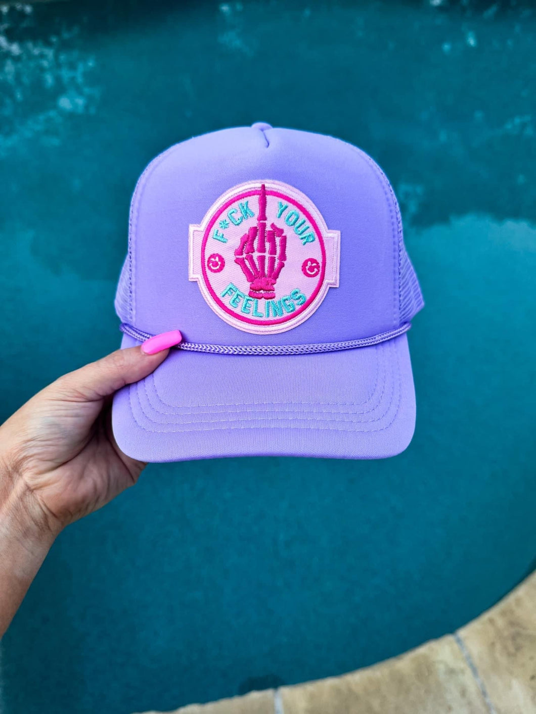 Fuck Your Feelings Patch Hats - Multiple Colors