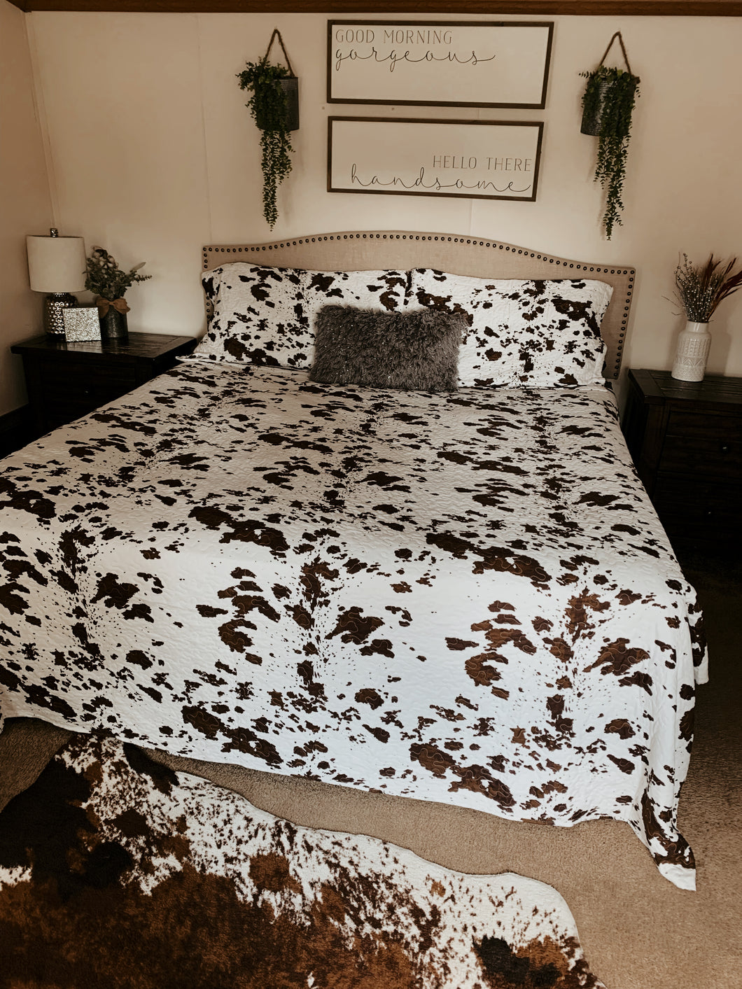 Cow Print Quilt